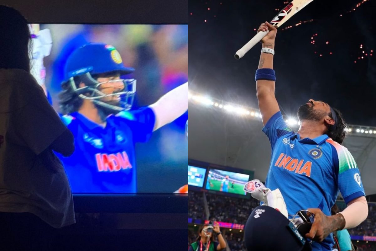 Pregnant Athiya Shetty Cheers For KL Rahul After India Win Again NZ In ICC Champions Trophy 2025 | Photo