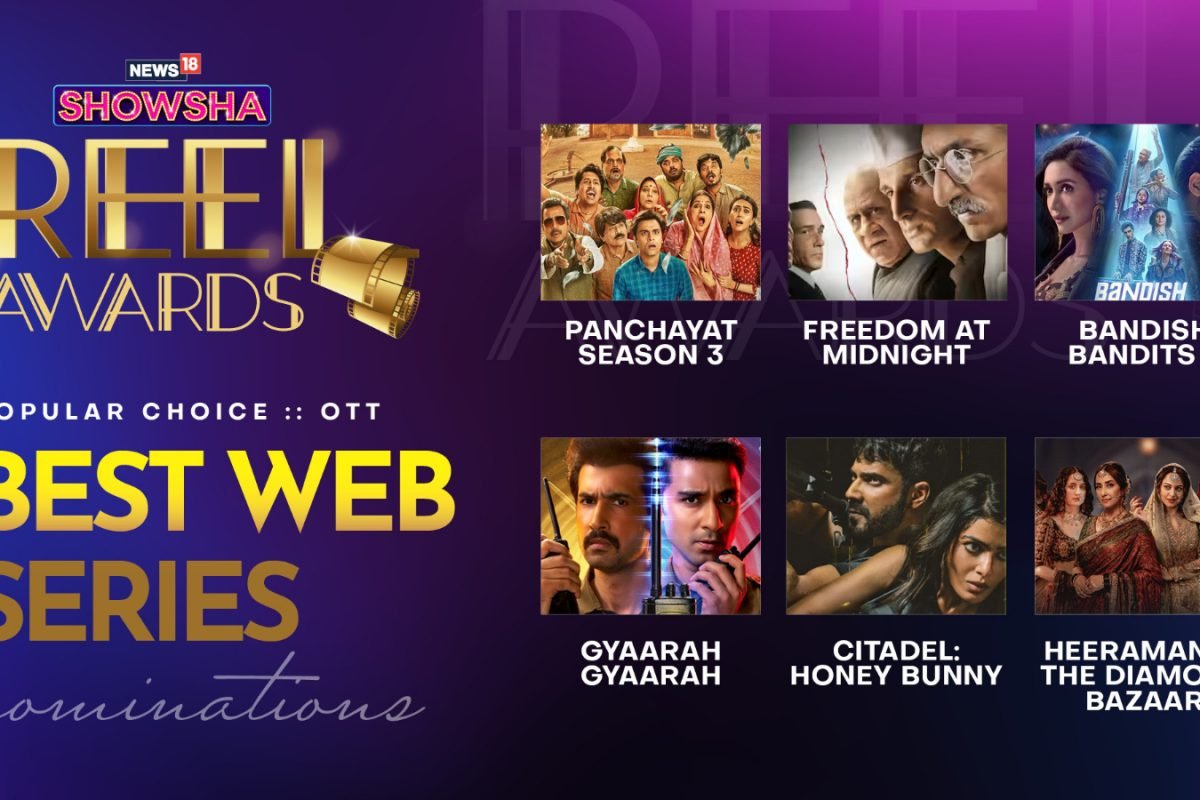 News18 Showsha Reel Awards 2025: Heeramandi, Citadel Honey Bunny, Gyaarah Gyaarah Vie For Best Series