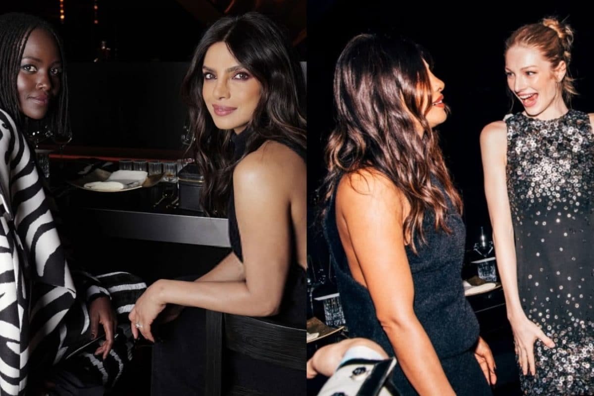 Priyanka Chopra Poses With Lupita Nyongo, Euphoria Star Hunter Schafer Ahead Of Met Gala