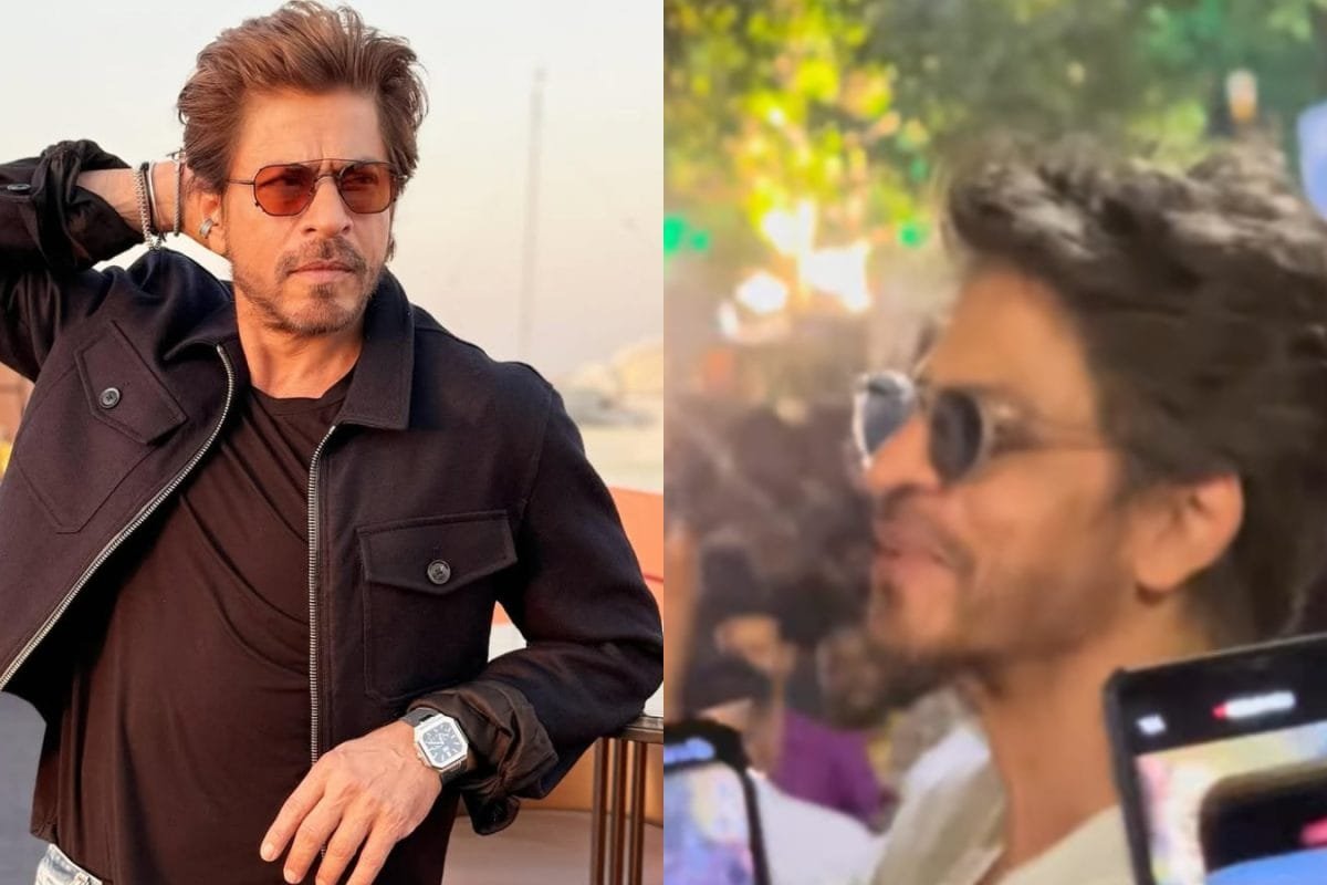 Shah Rukh Khan Gets Mobbed in Ahmedabad; Netizens Say, This Is Stardom | Watch