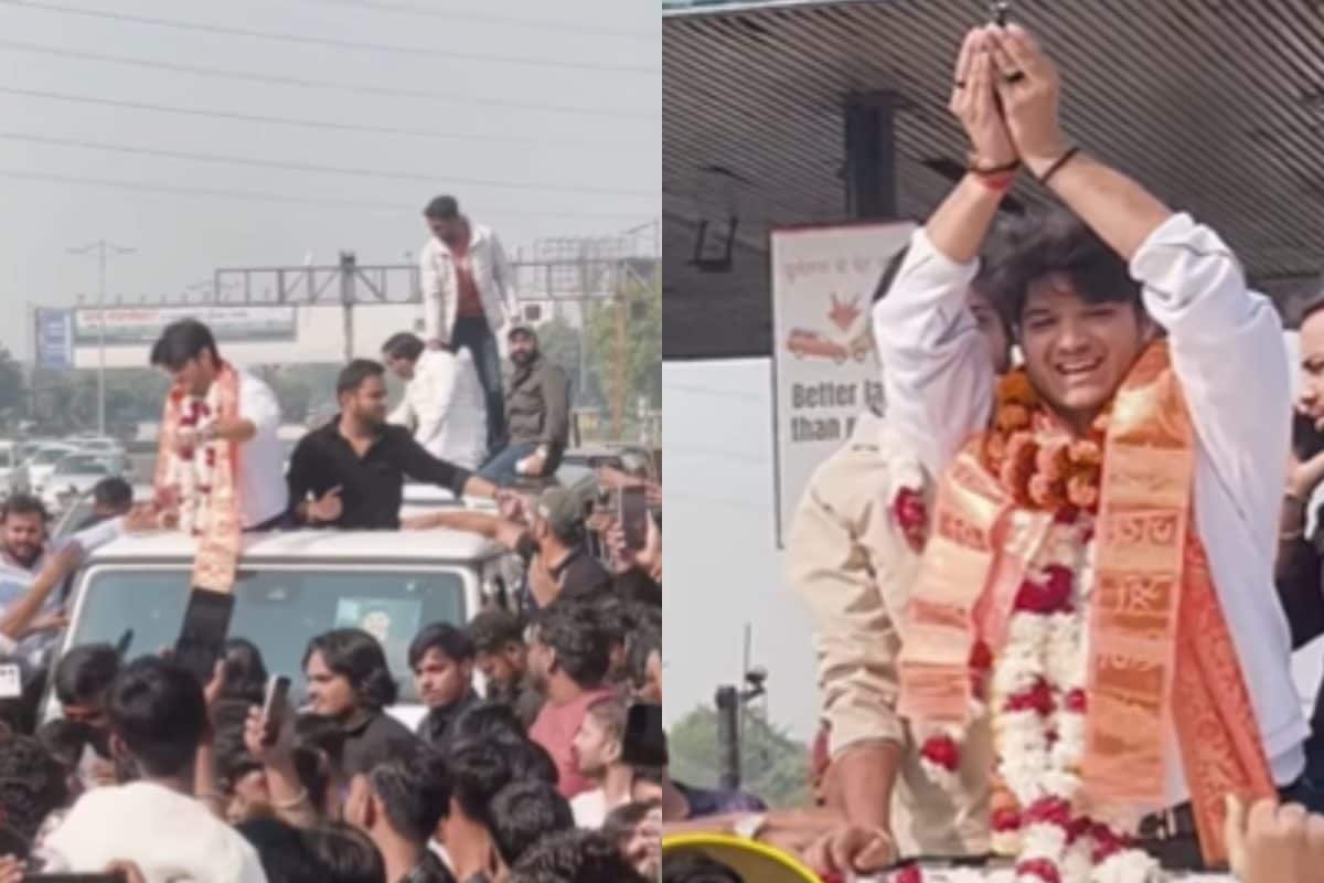 Mridul Tiwari Gets Mobbed As Sea Of Fans Gather To Welcome Him After Bigg Boss 19 Eviction | Watch