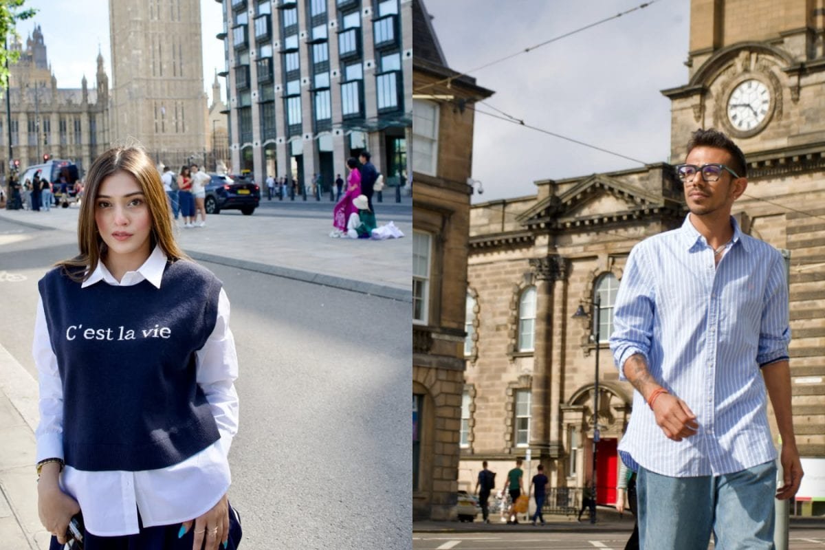 Yuzvendra Chahal And RJ Mahvash Holidaying Together In London? Fans Spot Matching Backgrounds In Pics