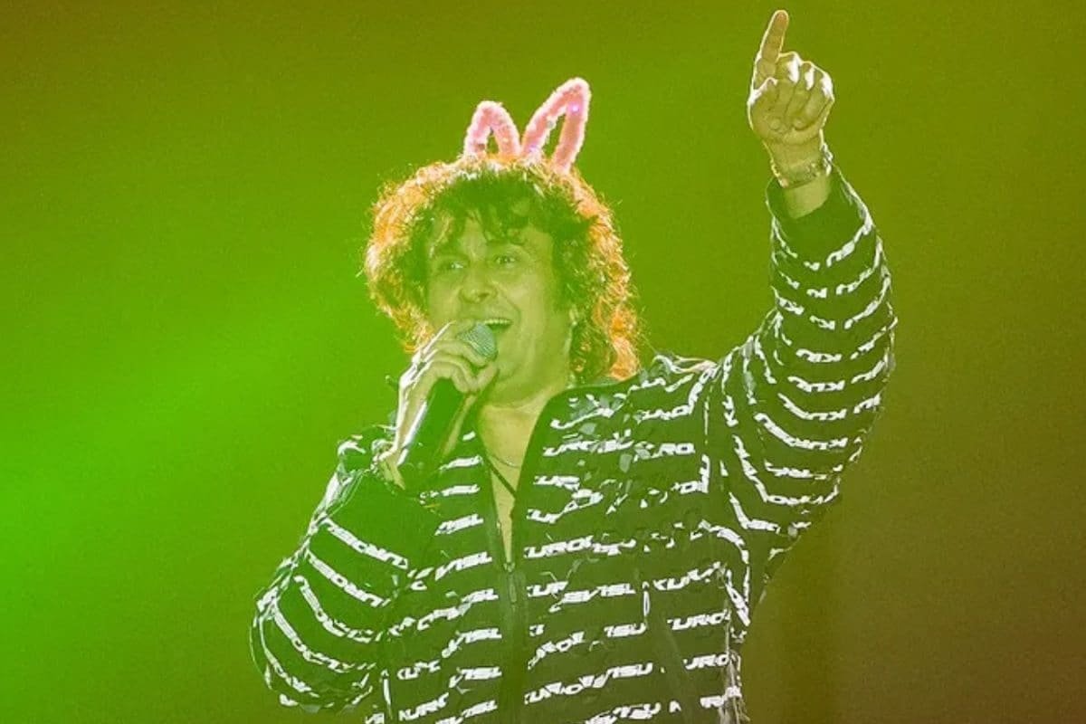 Sonu Nigam Concert: Crowd Throws Bunny Ears Headband On Stage, Singer Wears It And Performs