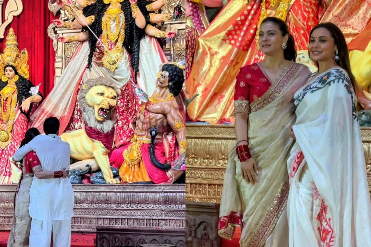 ‘After This Past Year...’: Kajol Pens Emotional Note While Sharing Pictures From Durga Puja Pandal