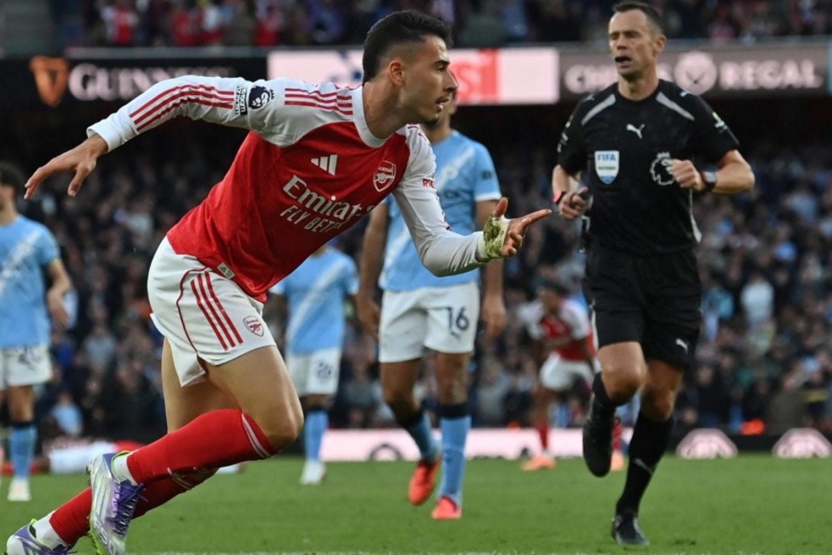 Gabriel Martinellis Late Goal Salvages 1-1 Draw For Arsenal Against Manchester City