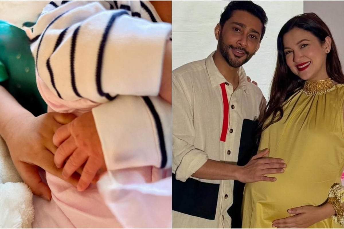 Gauahar Khan And Zaid Darbar Name Their Newborn Son ‘Farwaan’, Share FIRST Glimpse