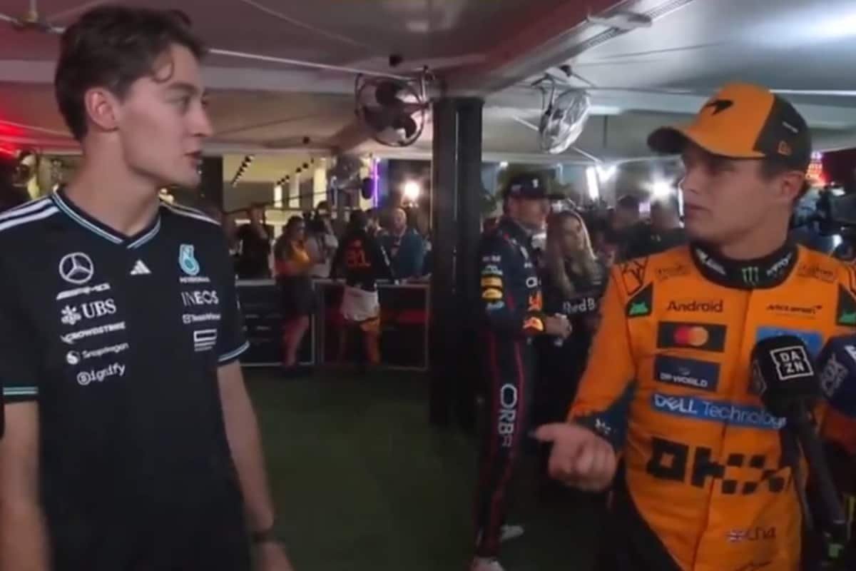 Dont Listen To That B***S***! George Russell & Lando Norriss Heated Clarification After Qatar GP Qualifying: Watch