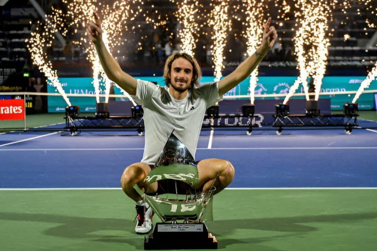 Stefanos Tsitsipas Overcomes Felix Auger-Aliassime To Clinch Dubai ATP Title