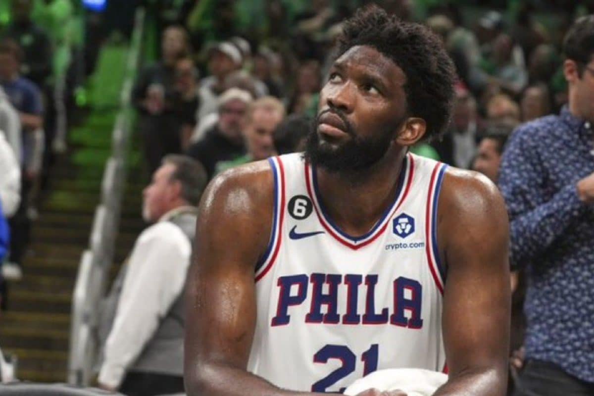 76ers Playoff Hopes Sink As Joel Embiid Gets Ruled Out For Remainder Of NBA Season With Knee Injury
