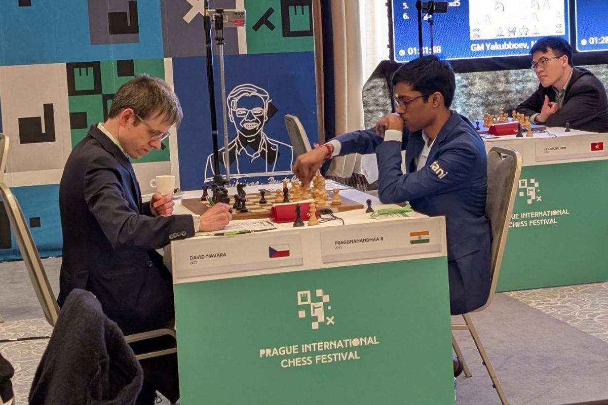 Prague Masters: Praggnanandhaa Draws With Navara; Aravindh Escapes Against Dai Van