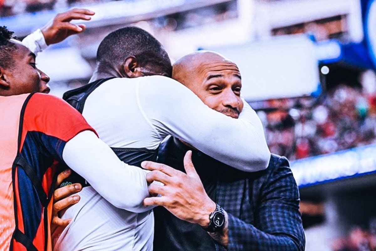 Thierry Henry Left Stunned As Panama Players Celebrate Injury-Time Winner With Him: WATCH