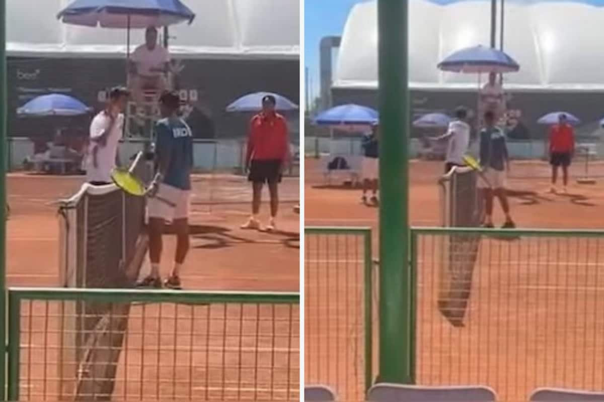 Handshake Controversy At India-Pakistan Tennis Match, Fans Furious: Watch