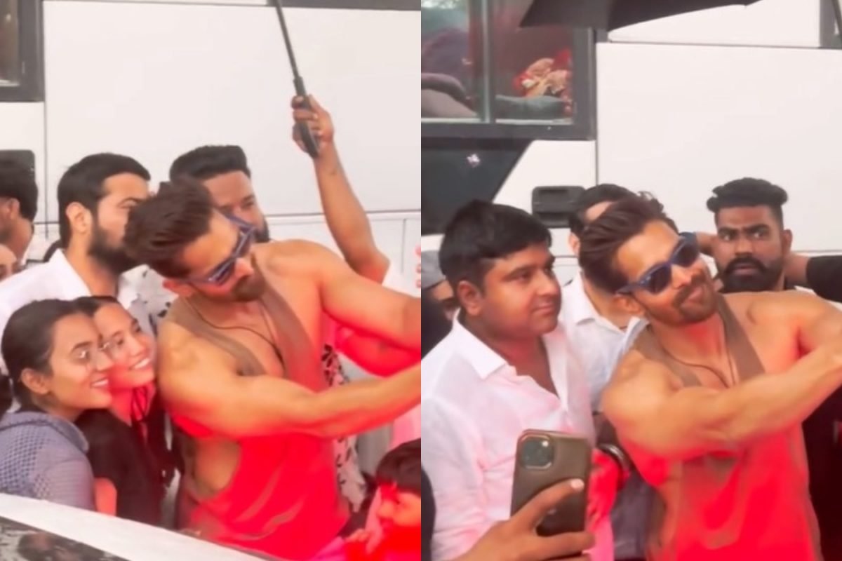 Harshavardhan Rane Spotted Clicking Selfies With Fans In The City, Video Goes Viral