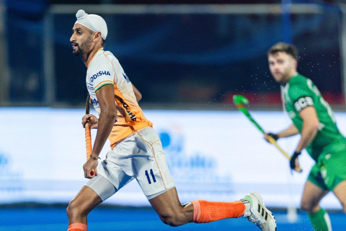 India Overcome Tough Ireland Challenge With 3-1 Win In FIH Hockey Pro League 2024/25