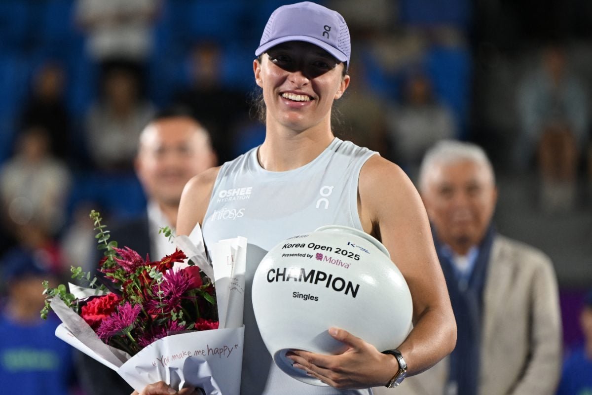 Iga Swiatek Stages Stunning Comesupport To Win Korea Open