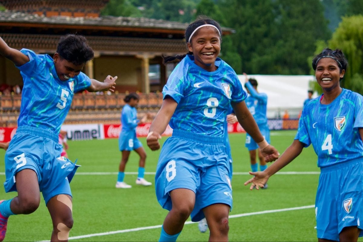 Anushka Scores Hat-Trick In Indias 8-0 Win Over Bhutan At SAFF U17 Championship