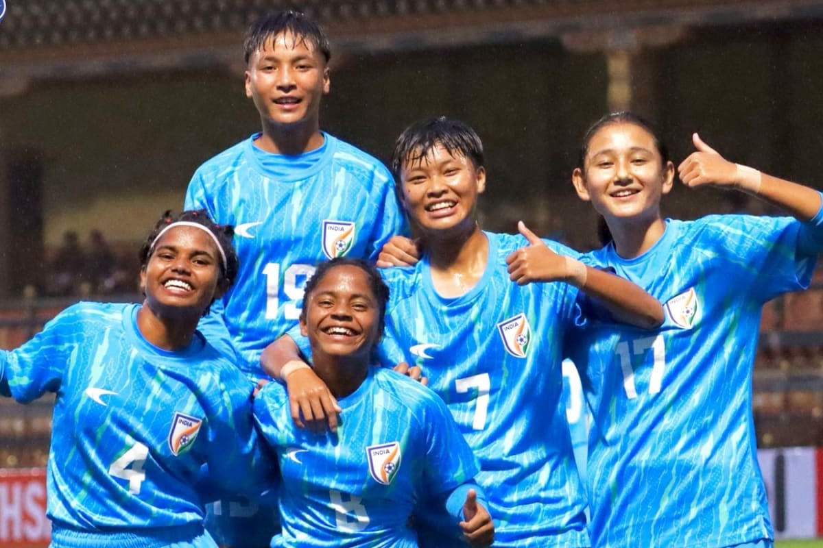 India Crushes Bhutan 5-0 In SAFF U17 Womens Championship
