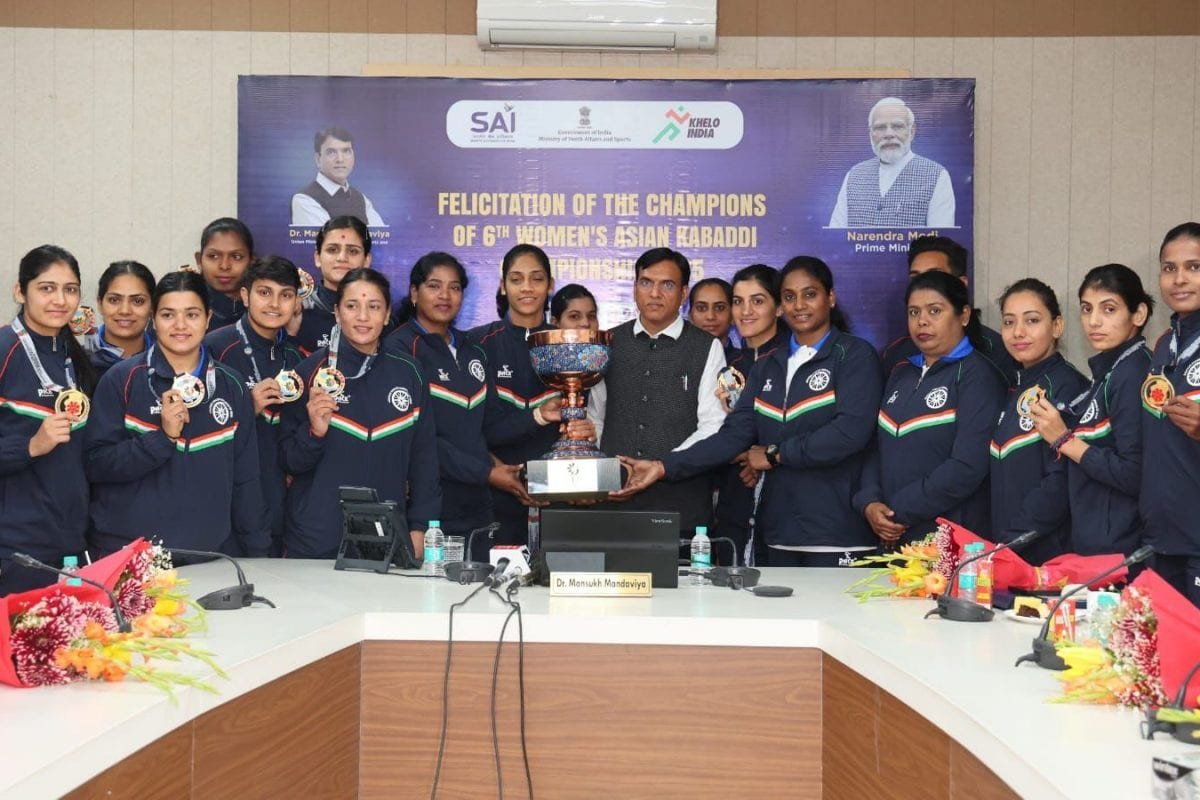 Sports Ministry Announces Rs 67.50 Lakh Cash Award For Indian Womens Kabaddi Team After Asian Championship Triumph