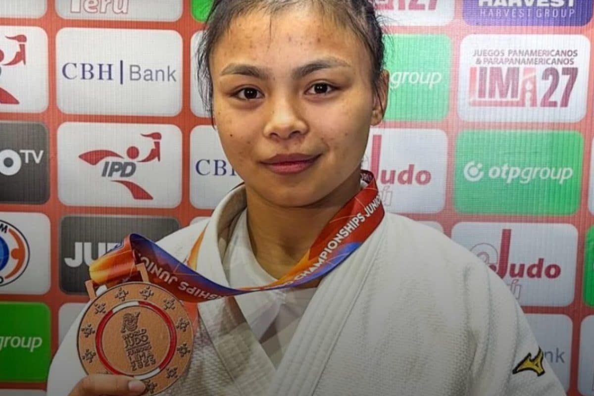 19-Year-Old Judoka Linthoi Chanambam Makes History! Becomes First-Ever Indian To...