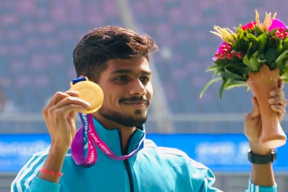 Para Jumper Shailesh Kumar Smashes Records! Seals Historic Gold At Para Athletics Worlds