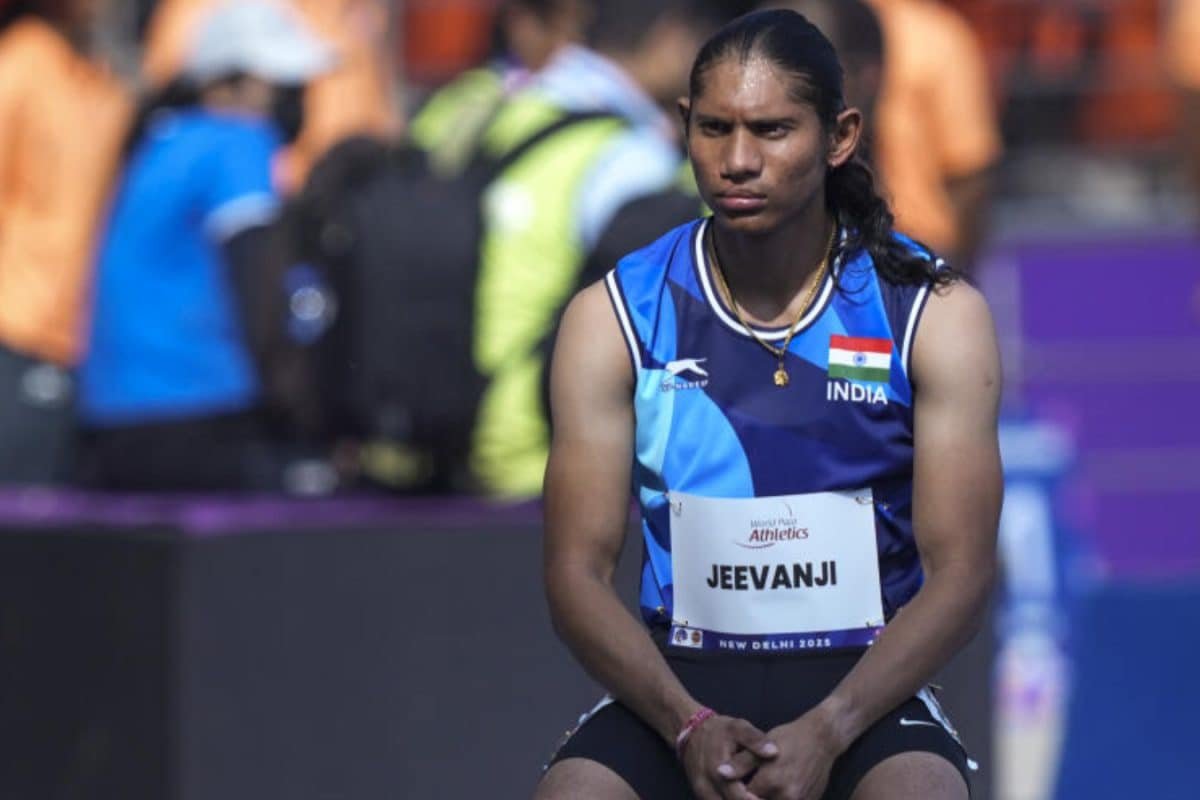 Para Sprinter Deepthi Jeevanji Sprints To Silver In Womens 400m T20 Final At Para Athletics Worlds