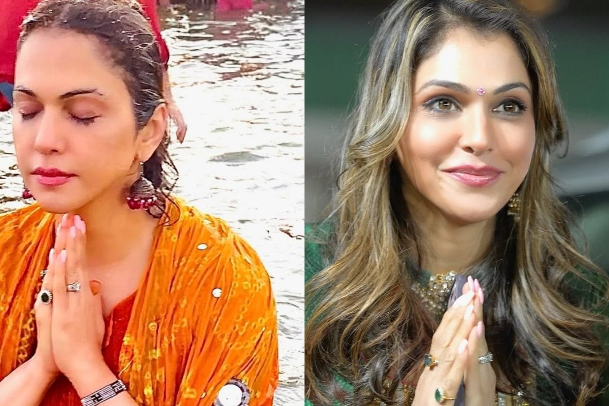 Isha Koppikar Visits Maha Kumbh, Takes Dip In Holy Waters | Watch Video
