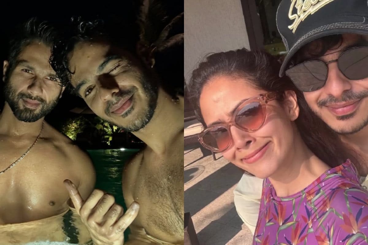 Ishaan Khatter Drops Shirtless Photo With Shahid Kapoor, Takes A Selfie With Bhabhi Mira Rajput