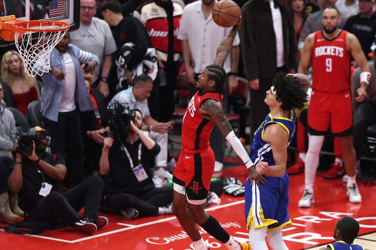 Jalen Greens Historic Night Powers Rockets To 109-94 Romp Of Warriors; Series Tied At 1-1