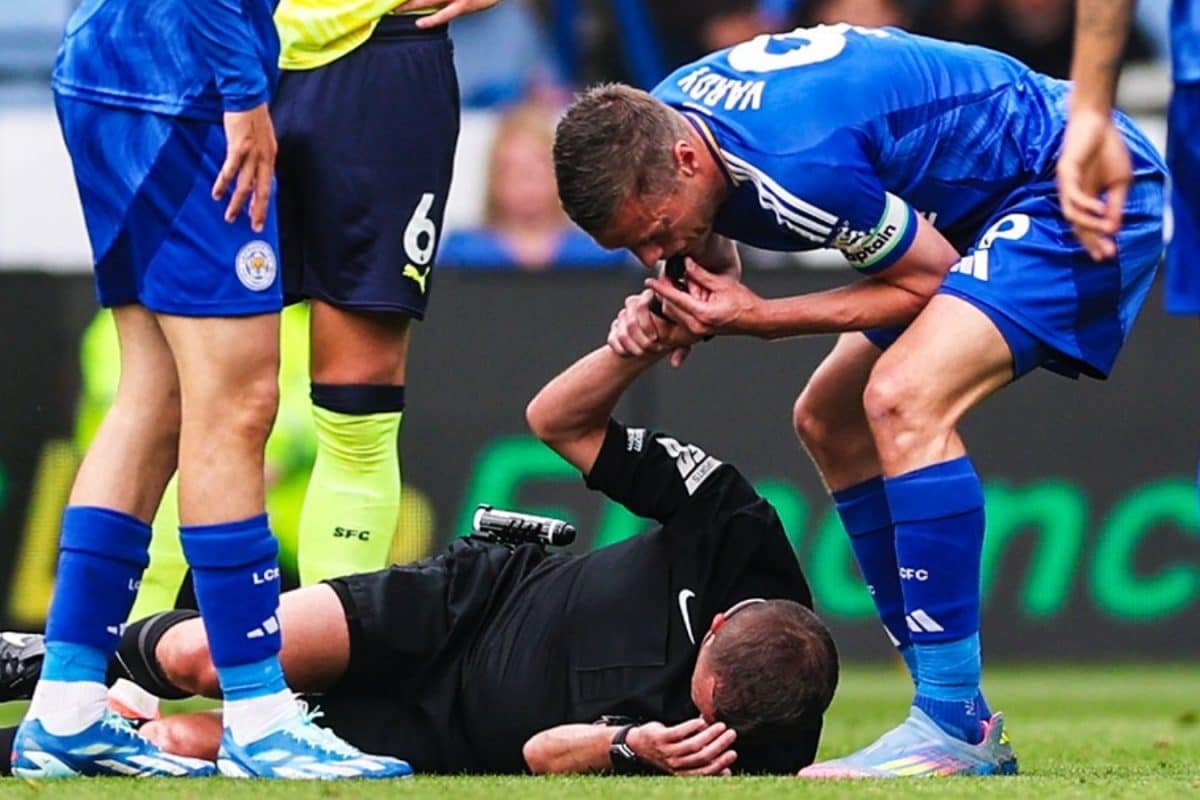 Vardy Sh*thousery Cracks Up King Power Stadium During Leicesters 2-0 Win: WATCH