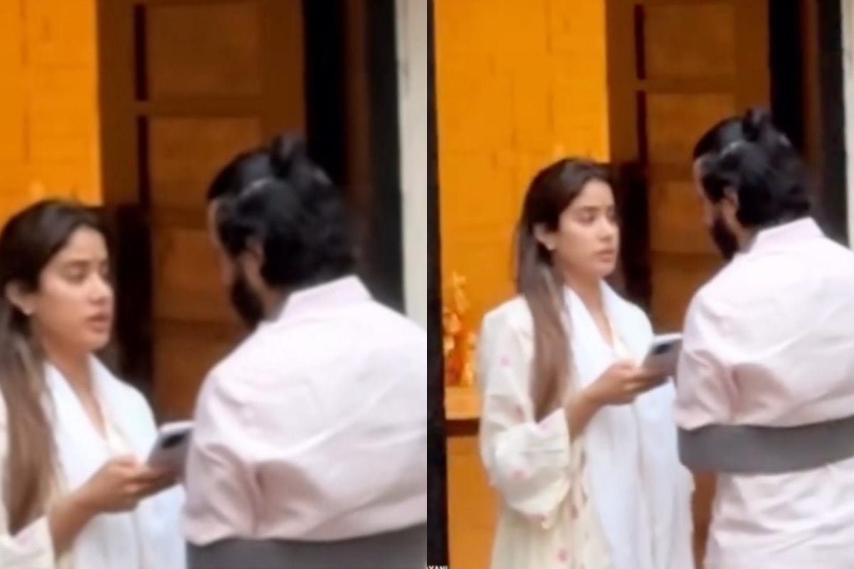 Janhvi Kapoors BF Shikhar Pahariya Comforts Her After Grandmothers Death | Watch