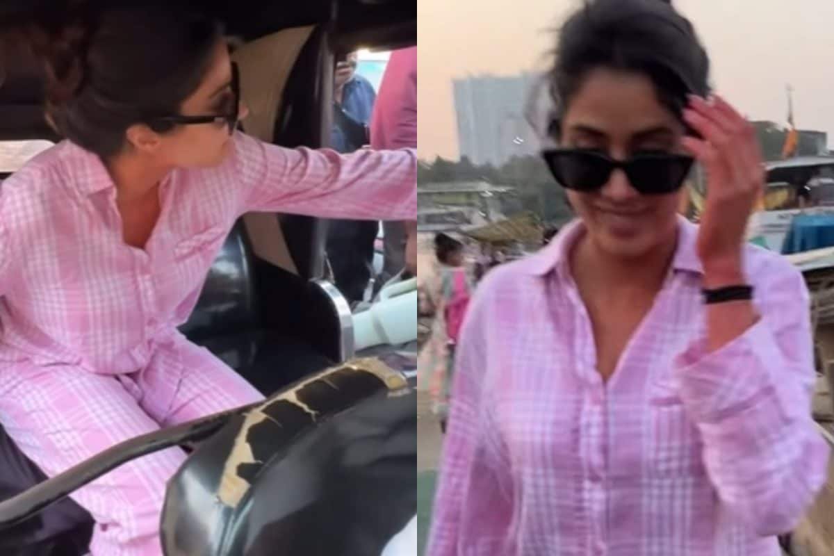 Janhvi Kapoor’s Holi Look And Auto Ride Grabs Attention After Sunny Sanskari Ki Tulsi Kumari Shoot
