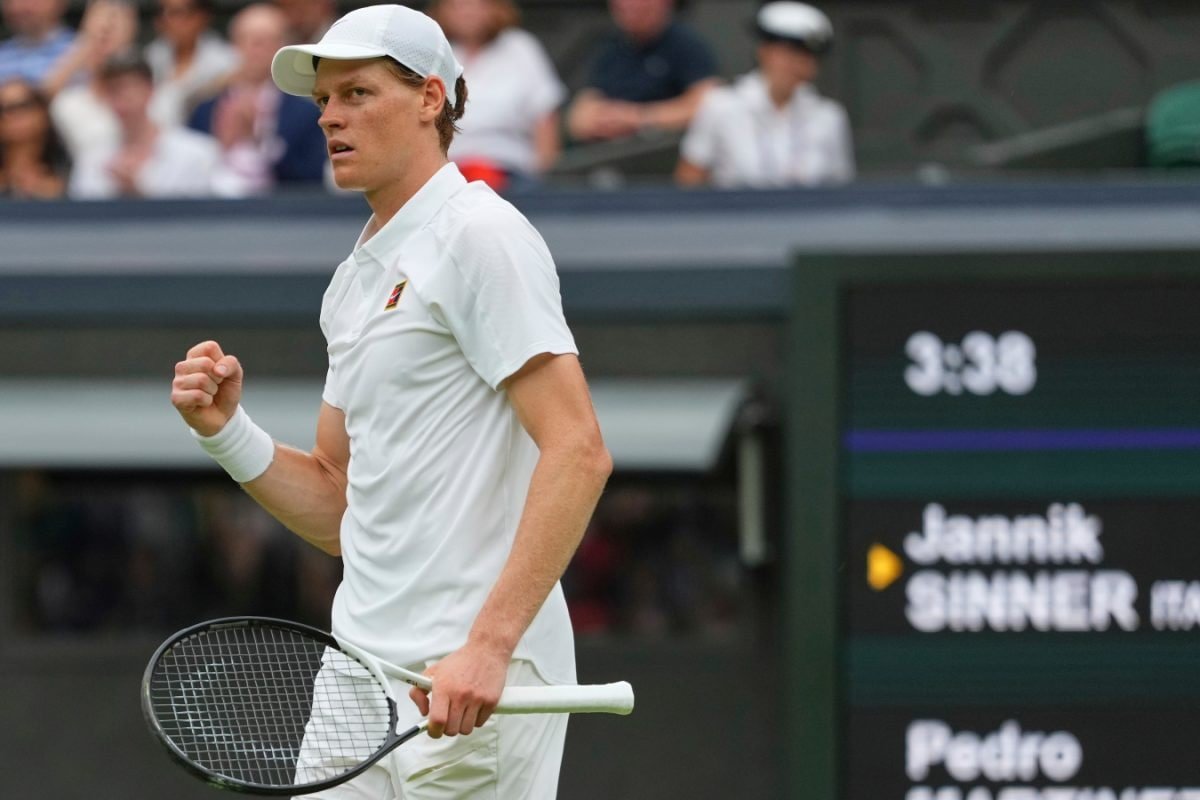 Jannik Sinner Creates History, Equals 53-Year-Old Wimbledon Record For...