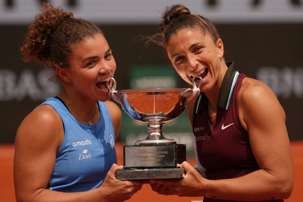 French Open 2025: Sara Errani, Jasmine Paolini Win Womens Doubles Title
