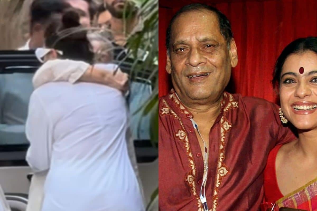 Jaya Bachchan And Kajol Share A Long Hug As Bollywood Mourns Deb Mukherjee’s Passing | Watch
