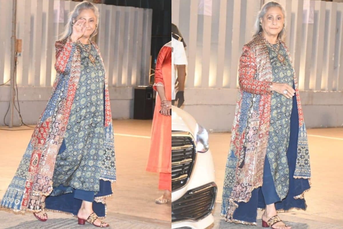 Jaya Bachchan Surprises Paps With Rare Smile At Aadar Jains Mehndi, Says Aapki Kripa Hai | Watch