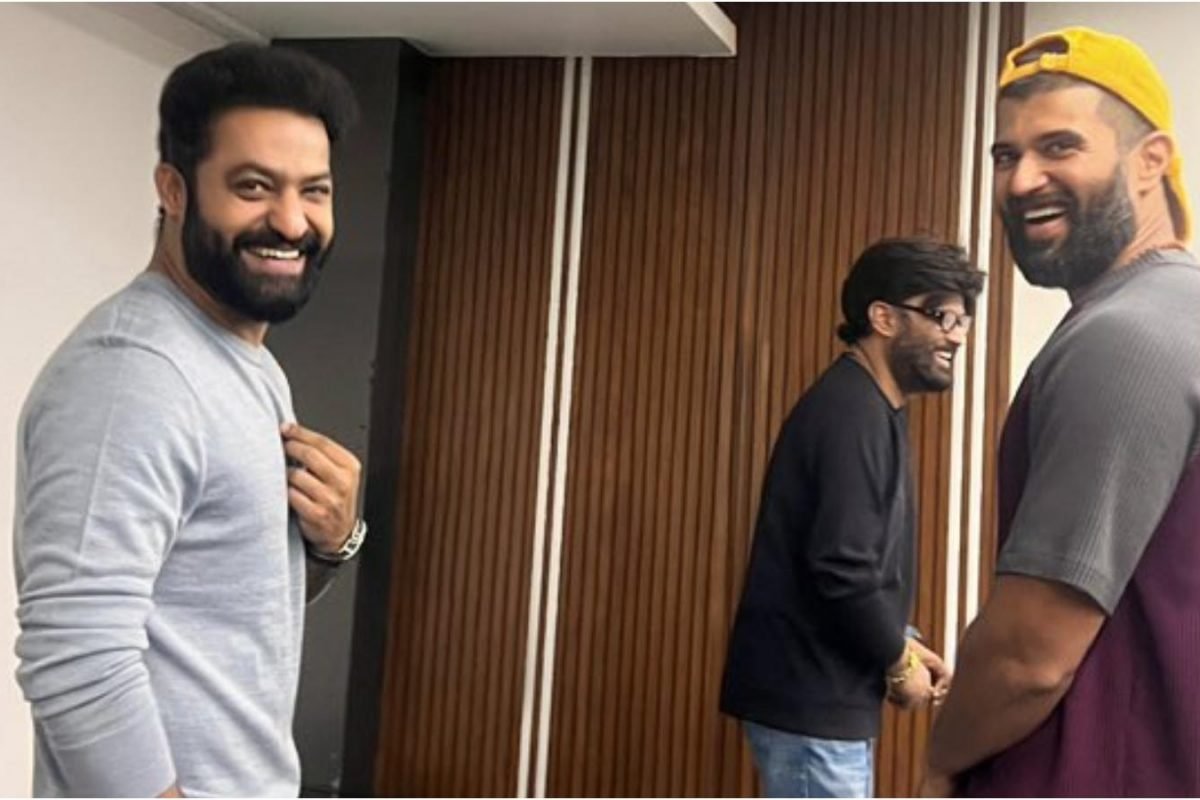 Jr NTR Lends His Voice For VD12’s Telugu Teaser, Vijay Deverakonda Thanks Him For ‘Most Wholesome Day | PIC