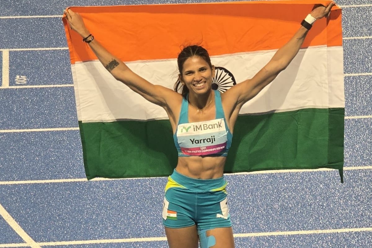 I Shouted With Happiness For The First Time: Jyothi Yarraji On Emotional Asian Athletics Gold Win