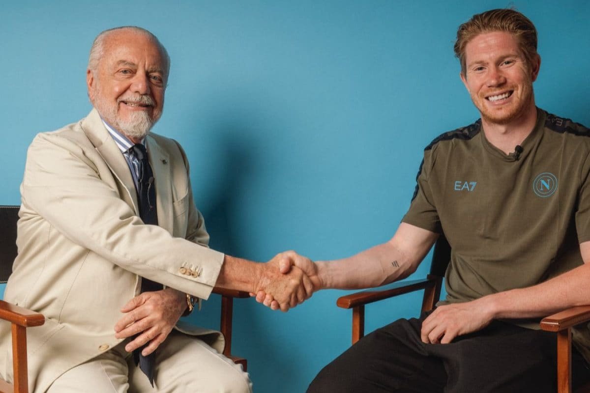 Kevin De Bruyne Officially Joins Napoli On Free Transfer After Man City Exit