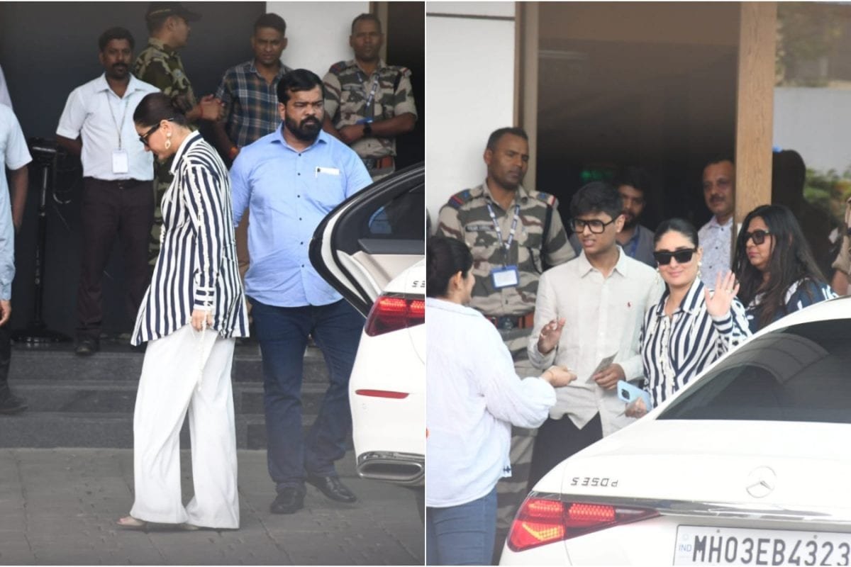 Kareena Kapoor Keeps It Cool And Classy In Her Latest Airport Look