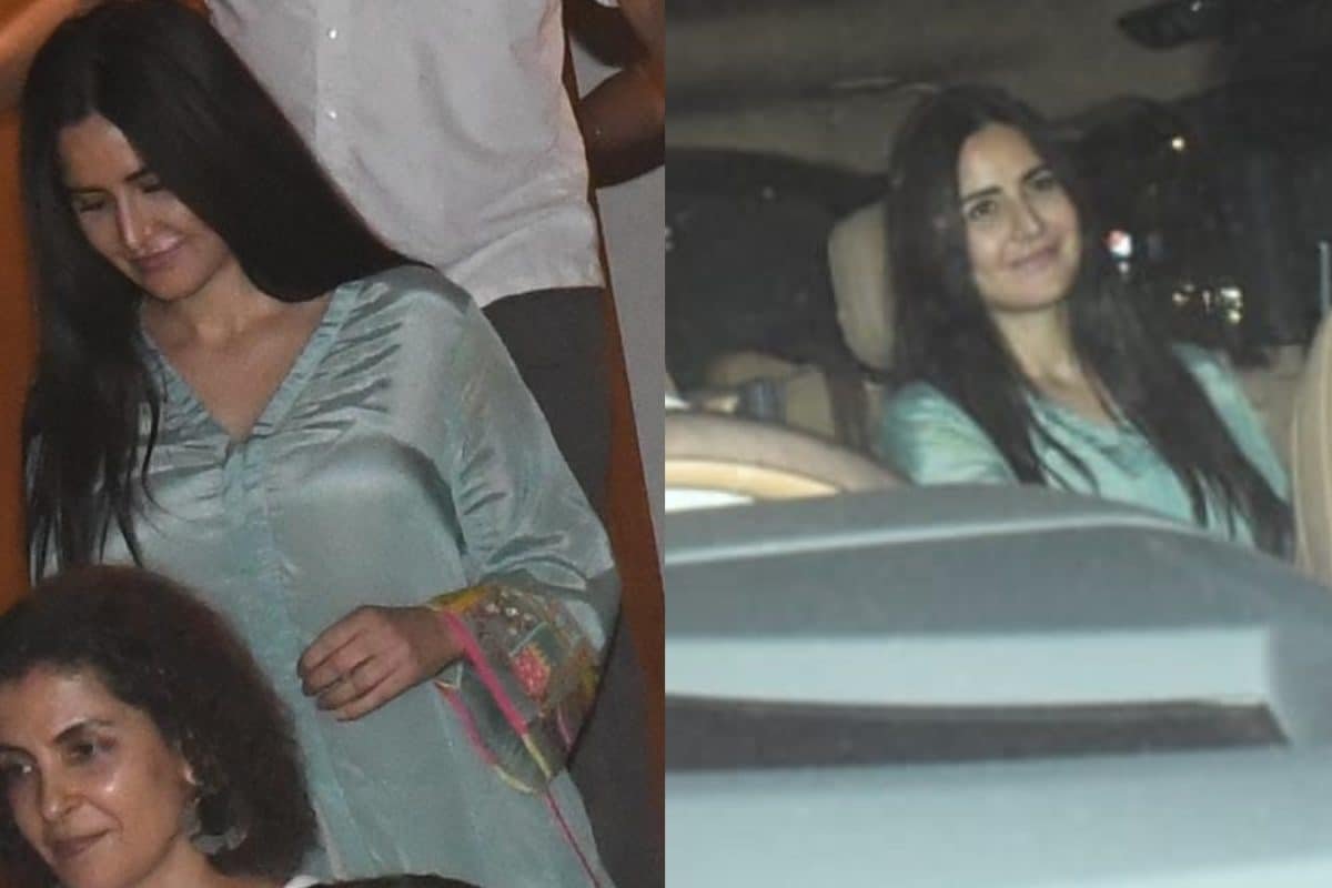 Katrina Kaif Sports Oversized Kurta For Late-Night Visit To Zoyas House; Fans React