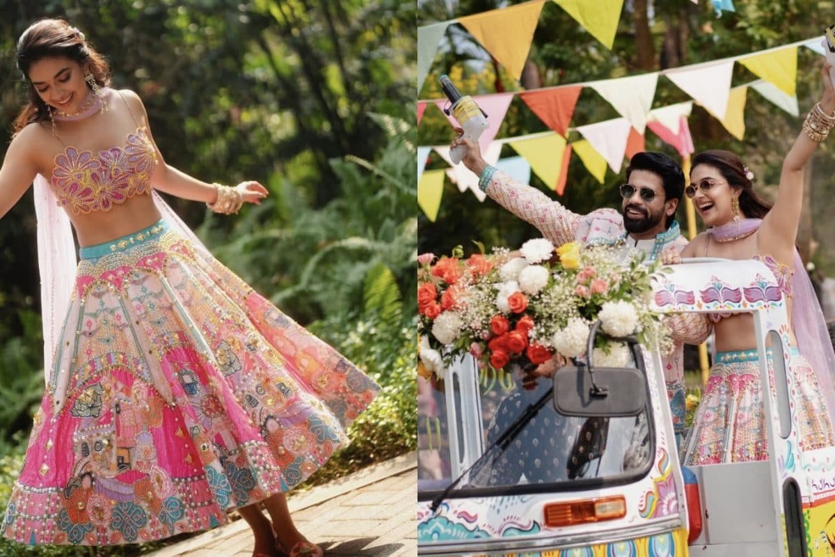 Keerthy Suresh Shares Pre-Wedding Moments With Antony Thattil, Calls Herself ‘Tamil Girl’ | Pics