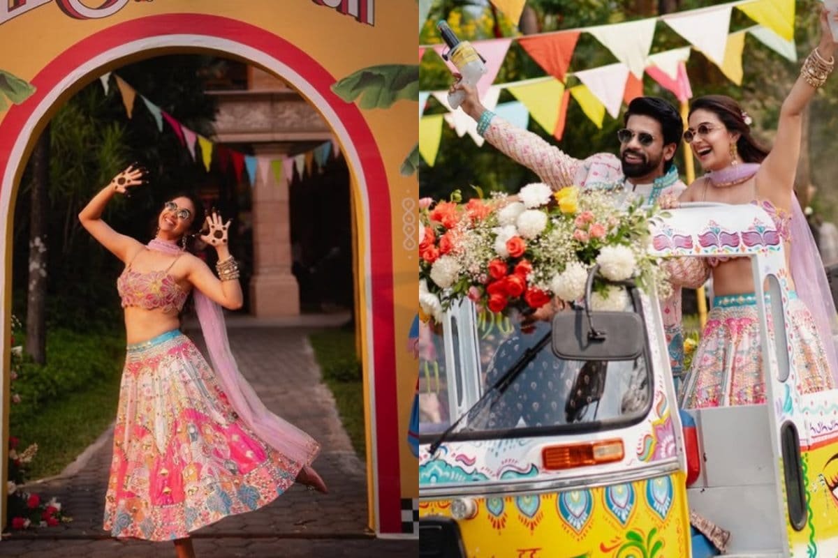 Keerthy Suresh Shares New Photos From Her Mehendi Ceremony With Hubby Antony Thattil, Fans React