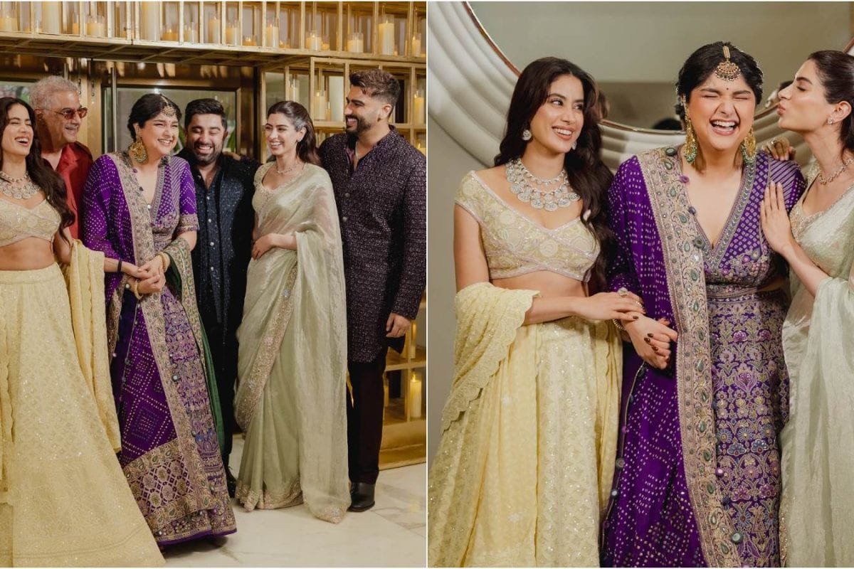 My Sisters Getting Married: Khushi Kapoor Drops Joyful Pictures From Anshula’s Engagement