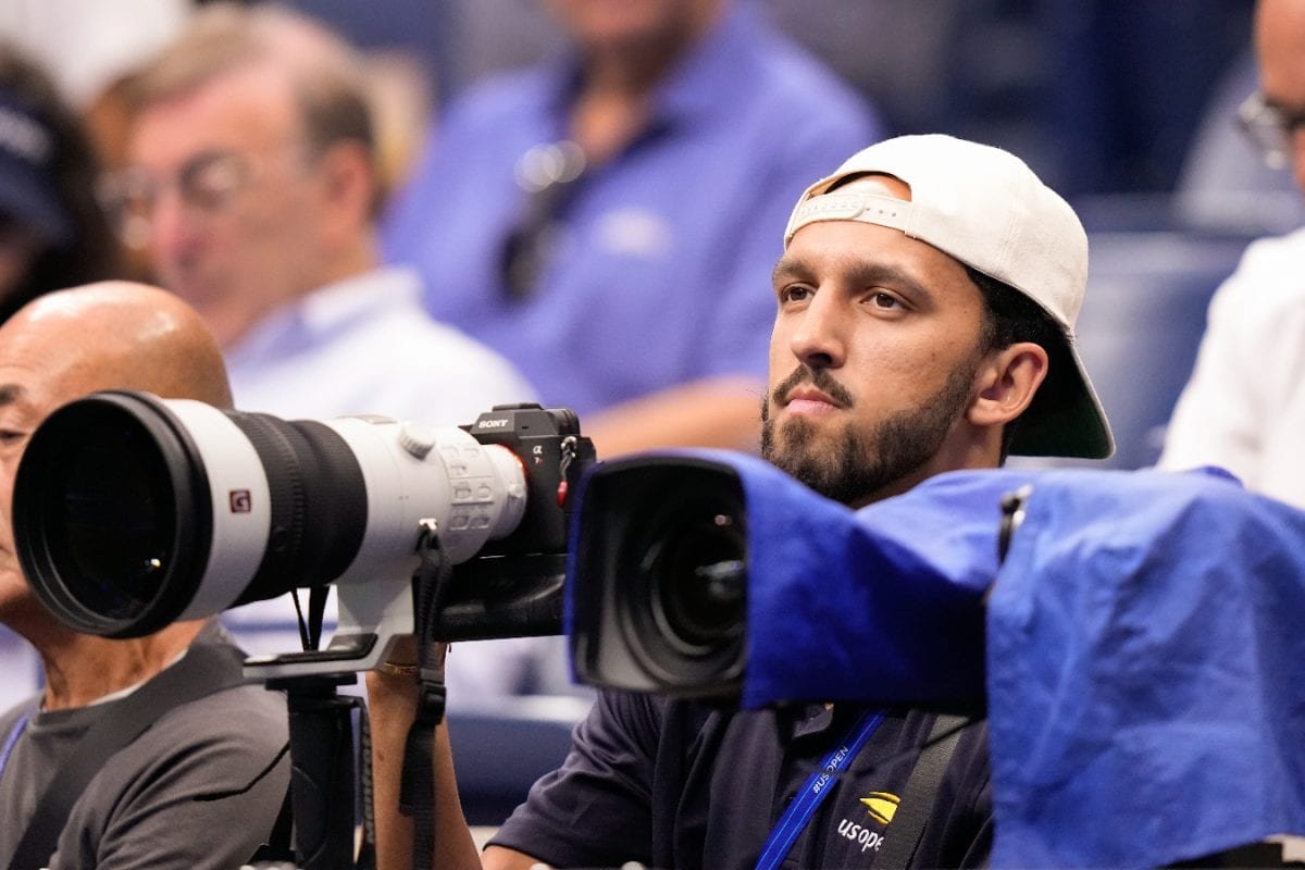 From NBA To US Open: New York Knicks Landry Shamet Trades Jump Shots For Camera Shots