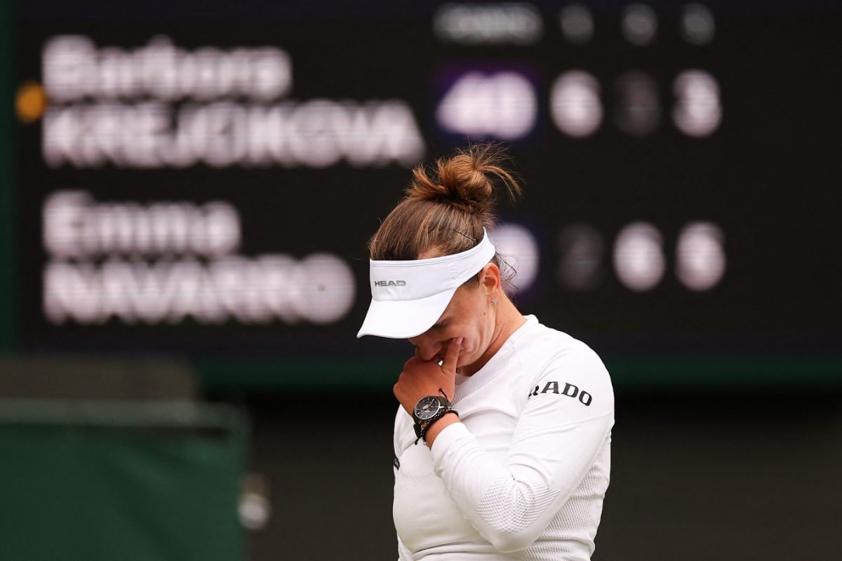 Wimbledon 2025: Defending Champion Krejcikova Falls To Navarro In Third Round