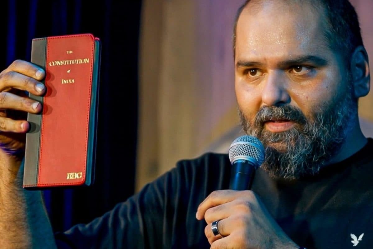 Kunal Kamras Photo Put Outside A Public Toilet By Angry Shiv Sena Workers, Protests Held