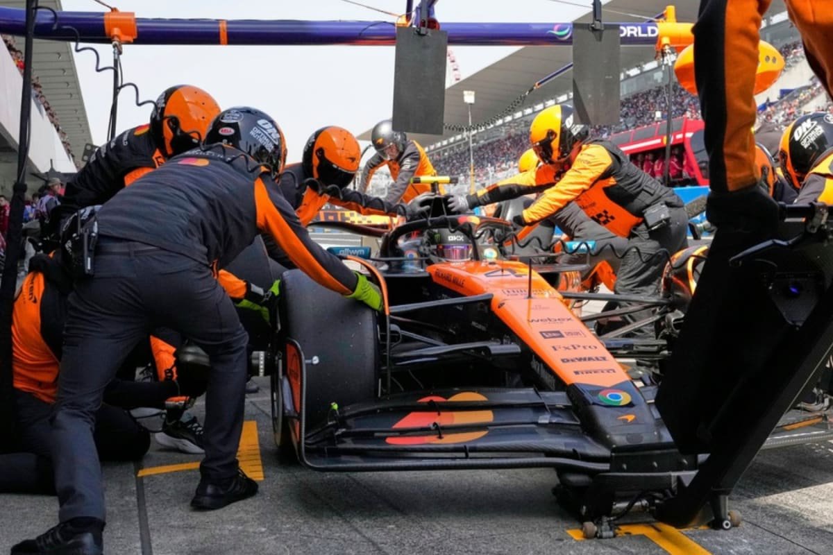 F1: Lando Norris Fastest In McLaren 1-2 As Fires Again Disrupt Japan GP Practice