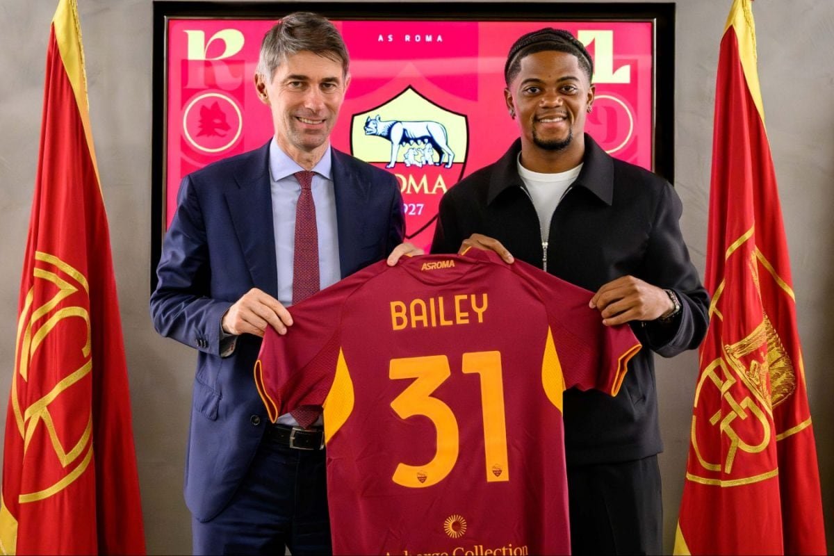 Leon Bailey Leaves Premier League, Joins AS Roma On Loan From Aston Villa