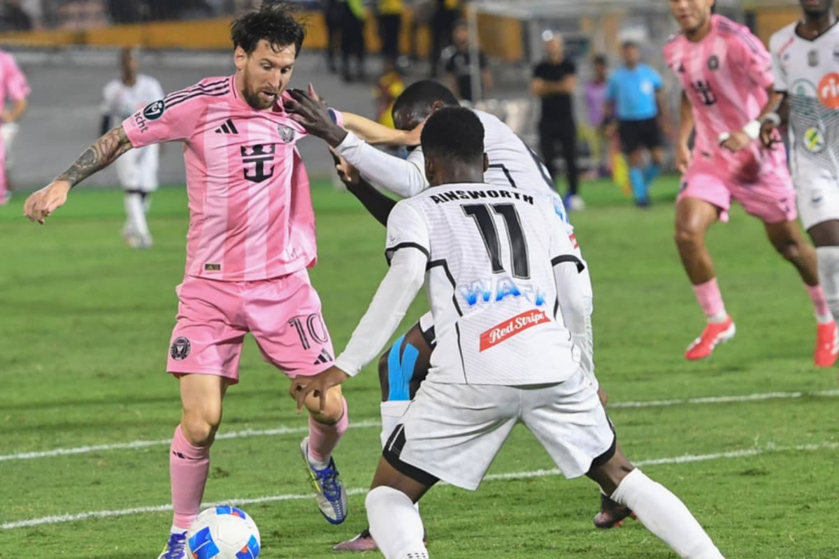 Lionel Messi Scores Off The Bench As Inter Miami Beat Jamaicas Cavalier In CONCACAF Champions Cup