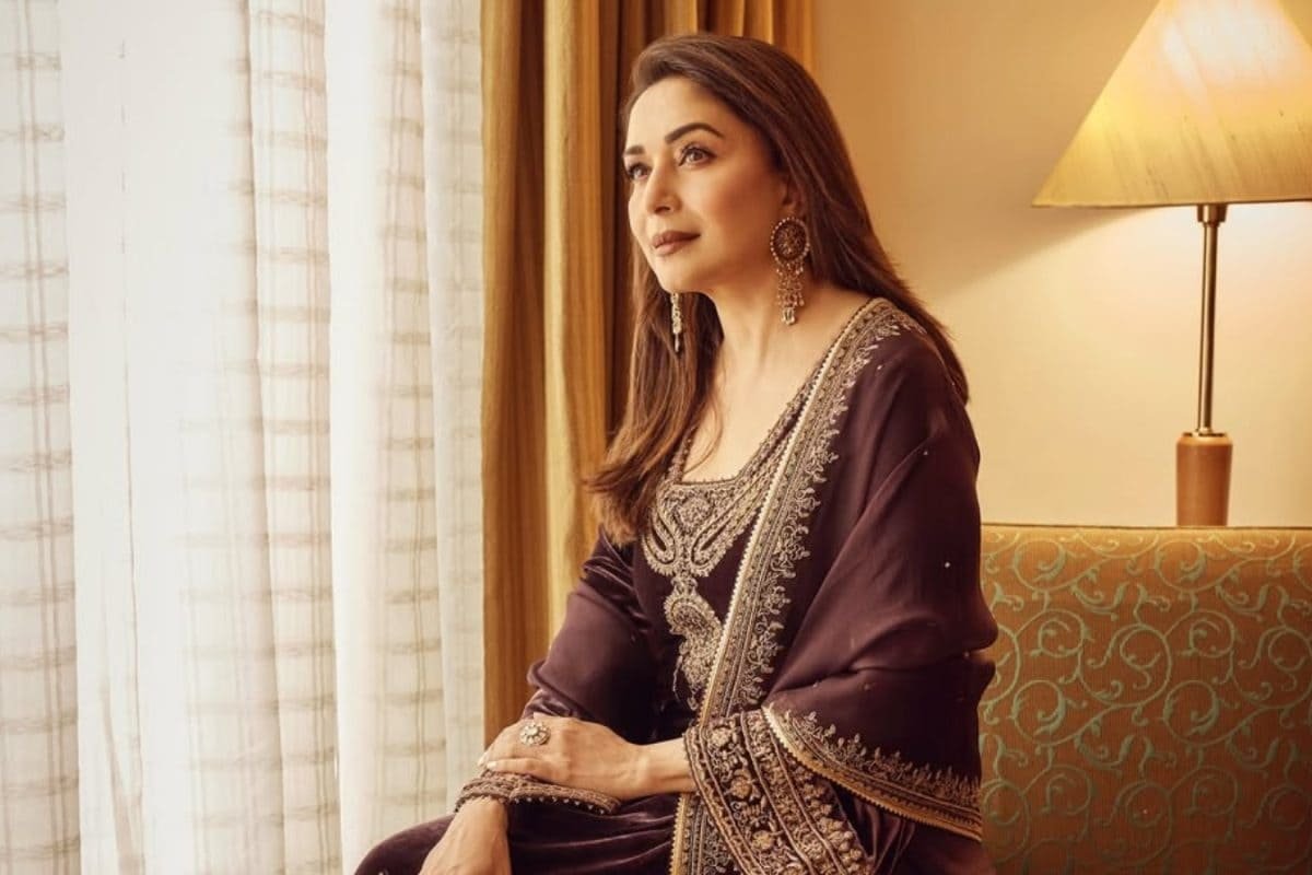 Inside Madhuri Dixit’s Sea-Facing Mumbai House With MF Husain Paintings | Watch Video